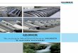 WASTE WATER Solutions Tecnología Medioambiental · PDF filela EDAR. Ano del euente de decantador secundario, aplicaciones de emisarios Baja pérdida de carga Reducción de los cánones