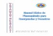 Manual básico para planeamiento de emergencias y desastres ... · PDF filemanual basico de planeamiento direccion nacional de proteccion civil