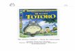 “Mi vecino Totoro” – Guía de · PDF file6 SINOPSIS “Mi vecino Totoro” cuenta la historia de dos niñas, Satsuki y Mei, que se han trasladado al campo a vivir con su padre,