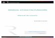 MANUAL AYUDA FACTURACIÓN - Registradores de España · PDF fileColegio de Registradores de España C/ Diego de León, 21 28006 Madrid Manual ayuda facturación MANUAL AYUDA FACTURACIÓN