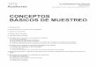 CONCEPTOS BÁSICOS DE MUESTREO - icjce.es · PDF fileCUADERNOS TÉCNICOS Junio 2014 SUPLEMENTO DE LA REVISTA AUDITORES Nº 21 CONCEPTOS BÁSICOS DE MUESTREO 1. Introducción 2. El