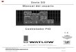 Serie SD Manual del usuario - · PDF fileWatlow Serie SD 2 Capítulo 1 Resumen La familia PID de los controladores de temperatura Watlow Serie SD basados en microprocesador, está