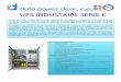 Los UPS de la serie E, están diseñado para ofrecer a un ... · PDF file• Compensación del voltaje baterías por ... diseñado para proteger la carga de corriente alterna ... EMC