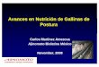 A ances en N trición de Gallinas deAvances en Nutrición de ... · PDF fileLos métodos más empleados para definir el ... aves. Requerimientos de ... dietas altas en proteínas o