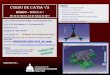 Curso DE CATIA V5 - · PDF fileTEMARIO: Presentación de la aplicación CATIA Croquizador para entidades 2D Diseño en 3D y generación de sólidos (Part Design) Montajes (Assembly