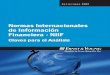 Normas Internacionales de Información Financiera - · PDF fileResumen esquemático de las NIIF y principales diferencias con la normativa ... Sección 15. Deterioro del valor 