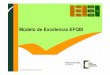 Modelo de Excelencia EFQM - profesorpardo.esy.esprofesorpardo.esy.es/gallery/presentacion efqm.pdf · Modelo de Excelencia EFQM 3 1. ¿Qué es la EFQM? EFQM es una organización sin