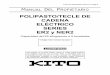 POLIPASTO/TECLE DE CADENA ELÉCTRICO SERIES … Parts List.… · 9.4 Partes eléctricas (para una sola velocidad) ... 9.6 Partes del Suministro de Energía y el ... Placa de identificación
