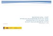 manual de procedimiento de inspeccion de estaciones · PDF fileMANUAL DE PROCEDIMIENTO DE INSPECCIÓN DE LAS ESTACIONES I.T.V. Versión 7.2.0 Fecha de entrada en vigor: 01/08/2017