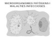 MICROORGANISMES PATÒGENS I MALALTIES …cosmolinux.no-ip.org/.../Microbiologia/Microorganismes_patogens.pdf · Microorganismes patògens Microorganismes que produeixen malalties