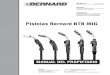 Pistolas Bernard BTB MIG -   · PDF filecomo tanques, tambores o tubos, puede causar que estos revienten. Las chispas pueden proyectarse desde la soldadura o el corte