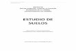 ESTUDIO DE SUELOS - unodc. · PDF fileestudio de suelos, ubicado en el Municipio de El Tambo, Departamento de Nariño. Se proyecta la construcción de UN SALON COMUNAL. En la Vereda