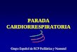 Grupo Español de RCP Pediátrica y Neonatal - mural.uv.esmural.uv.es/pacsi/recursos/ecoe/RCP_conceptos_y_prevencion.pdf · PARADA RESPIRATORIA O APNEA: Cese de la respiración espontánea