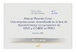 Alturas Minerals Corp. - Una empresa junior diversificada ... · PDF file(Aruntani) 1-2 Moz Au Tukari (Aruntani) 2 Moz Au Corihuami (IRL) 0.5 Moz Au Pico Macahay (Aquiline) 0.5 Moz