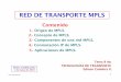 RED DE TRANSPORTE MPLS - · PDF fileEvolución de IP/ATM hacia MPLS Los problemas de IP/ATM, derivados de la gestión de 2 redes diferentes, motivaron a los fabricantes a estandarizar