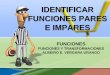 IDENTIFICAR FUNCIONES PARES E IMPARESalbeirovergara.weebly.com/uploads/8/6/...funciones-pares-e-impares.pdf · identificar funciones pares e impares funciones funciones y transformaciones