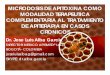 MICRODOSIS DE APITOXINA COMO MODALIDAD · PDF filemicrodosis de apitoxina como modalidad terapeutica complementaria al tratamiento de apiterapia en casos cronicos dr. jose luis alba