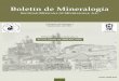 Boletín de Mineralogía - UAEH · PDF filesesiones tÉmÁticas historia de la minerÍa en mÉxico cristalografÍa y mineralogÍa determinativa ... historia de la minerÍa en mÉxico
