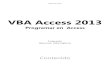 VBA Access 2013 - m.ediciones-eni.com · PDF fileEdiciones ENI VBA Access 2013 Programar en Access Colección Recursos Informáticos Contenido