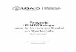 Proyecto USAID/Diálogo para la Inversión Social en …pdf.usaid.gov/pdf_docs/PDACO877.pdfpara la Inversión Social en Guatemala Reporte Trimestral. Enero – Marzo 2009. Orden de