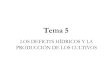 Tema 5 LOS DEFICITS HÍDRICOS Y LA PRODUCCIÓN DE · PDF filetema 5 los deficits hÍdricos y la los deficits hÍdricos y la producciÓn de los cultivosproducciÓn de los cultivos