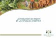LA PRODUCCION DE TABACO EN LA REPUBLICA · PDF fileproduccion de tabaco en la republica argentina campaña 2015/16 en toneladas virginia burley criollo argentino criollo misionero