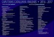 Caputxins Catalunya i Balears • 2016 - · PDF fileFrares Caputxins 2016-2017 VIDA i FORMACIÓ Fraternitat de Sarrià Cardenal Vives i Tutó 2 08034 Barcelona Tel. 93 204 34 58 Fraternitat