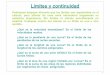 Límites y continuidad - ocw.ehu.eus · PDF filex→1 x2 − 1 x − 1 = ... ln f (x) 11. 1
