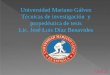 Universidad Mariano Gálvez Técnicas de ... - Admon C UMG … · El material que ponemos en sus manos tiene la finalidad de apoyar a los maestros y alumnos en la presentación de