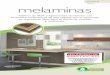 Tableros de MDF o Aglomerado recubiertos con laminados ... · PDF fileen el producto ideal para el diseño de muebles y ambientes. ... • Realizar un precorte que atraviese la capa,