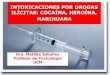 INTOXICACIONES POR DROGAS DE ABUSO - ucm.es 23... · Dra. Matilde Zaballos Profesor de Toxicología UCM INTOXICACIONES POR DROGAS ILÍCITAS: COCAÍNA, HEROÍNA, MARIHUANA
