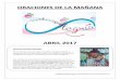 ABRIL 2017 -   · PDF fileLa Borriquita es una parte del cortejo ... VIERNES 7   ... Inmaculada Sevilla Abril 2017 Página 13 de 16 MARTES 25