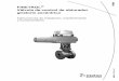 FINETROL Válvula de control de obturador giratorio ...valveproducts.metso.com/documents/neles/IMOs/es/5FT70es.pdf · Finetrol tiene un diseño de brida (ASME 150-600, ... No intente