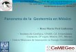 Panorama de la Geotermia en México - aghm.org · PDF fileperforación (e.g. perforación direccional desde una plataforma)