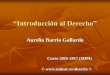 “Introducción al Derecho” - unizar.es MIM 2016_2017.pdf · Ius Civile romano: Derecho de los ciudadanos. ... Introducción al Derecho mercantil, Tirant lo Blanch, Valencia. 