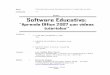 Software Educativo - · PDF fileProyecto: Software Educativo: “Aprenda Office 2007 con videos tutoriales” - 3 - Institución Educativa “Ricardo Palma” de Previsto Resumen