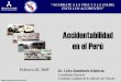 Accidentabilidad en el Perú - reeme.arizona.edu en el Peru .pdf · Vial • RM Nº 771-2004-MINSA de creación de las Estrategias Sanitarias Nacionales ... infraestructura vial y