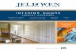 Puertas interiores - Jeld-Wenoldhdms.jeld-wen.com/1and3assets/Interior-Doors-Brochure.pdf · Puertas interiores a uthentic Wood ... Para un máximo de flexibilidad en diseño, JeLd-Wen
