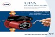 UPA - Tecnologia Integral SRL |  · HOME BOOSTER Instrucciones de Instalación ... Como precaución, la posición ... Desarmar y limpiar la bomba