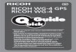 RICOH WG-4 GPS RICOH WG-4 cargas estáticas fuertes o los campos magnéticos producidos por ... • En este manual, las tarjetas de memoria SD, SDHC y SDXC se denominan