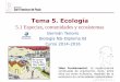 Tema 5. Ecología - dpbiologia.weebly.comdpbiologia.weebly.com/uploads/2/1/5/5/21553524/gtp_t5.ecología...Nutrición autótrofa y heterótrofa ... los productos de la digestión