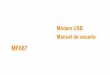 MF667 - ZTE España€¦ · HSDPA/WCDMA/EDGE/GPRS/GSM. ... Modificaciones o reparaciones no realizadas por ZTE o una persona autorizada por ZTE. v. Fallos de energía, 
