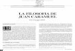 U FILOSOFÍA DE JUAN CARAMUEL - fgbueno.esfgbueno.es/bas/pdf/bas11502.pdfya en su primera obra sistemática de Filosofía, publicada en Lovaina en 1642: Rationalis et realis phüosophia