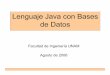 Lenguaje Java con Bases de Datos - Páginas Personalesprofesores.fi-b.unam.mx/sun/Downloads/Java/Java-CursoCertificacion.… · Elementos tipo HTML que son convertidos a Servlets