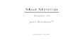 Meet MINITAB - lsc.fie.umich.mxlsc.fie.umich.mx/~juan/Materias/Cursos/Estadistica/Minitab/Meet... · Capítulo 1 Convenciones tipográficas de este libro 1-2 Meet MINITAB El Capítulo