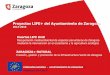 Proyectos LIFE+ del Ayuntamiento de Zaragoza ZARAGOZA1.pdf · las políticas europeas para promover la “economía verde”, y el turismo de calidad. Monte Peñaflor Río Huerva