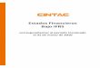 Estados Financieros Bajo IFRS - cintac.cl 2010_-_CINTAC_S A.pdf · cintac s.a. y filiales estados consolidado de resultados integrales por funcion por los periodos terminados al 31