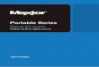 Maxtor M3 Portable User Manual-ES E01 19 12 2015 · Los objetos magnéticos pueden causar varios tipos de daños a la unidad de disco duro, incluyendo daños en los datos