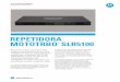 REPETIDORA MOTOTRBO SLR5100 - Motorola Solutions · sólida como una roca hasta toques inteligentes, ... (N hembra), Rx (BNC hembra), ... Ciclo de operación máx. 100%