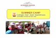 SUMMER CAMP - Academia Inglesa | servicios de formación ...academiainglesa.com/media/Summer-Camp-2017-Santurtzi.pdf · decorados. Songs: Comprensión y representación de un tema